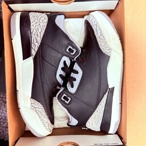 Jordan Black and White Sneakers